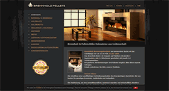 Desktop Screenshot of brennholz-pellets.de